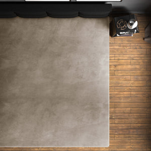 Velvet hoeslaken Taupe/Grau
