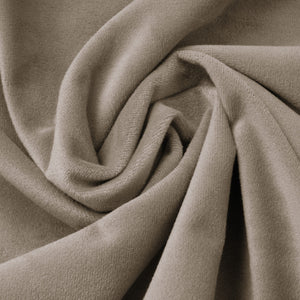 Velvet hoeslaken Taupe/Grau