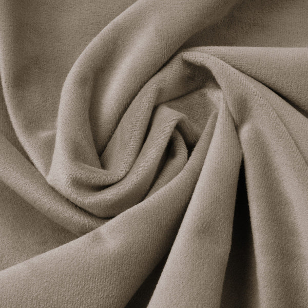 Velvet hoeslaken Taupe/Grau