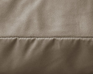 Velvet 2 in 1 Kissenbezüge Taupe/Grau 60 x 70