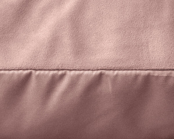 Velvet 2 in 1 Kissenbezüge Altrosa 60 x 70