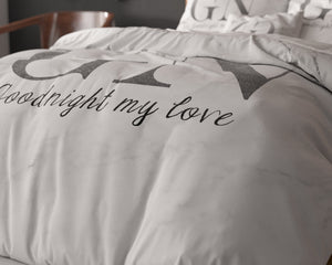 Bettbezug - Goodnight Silber