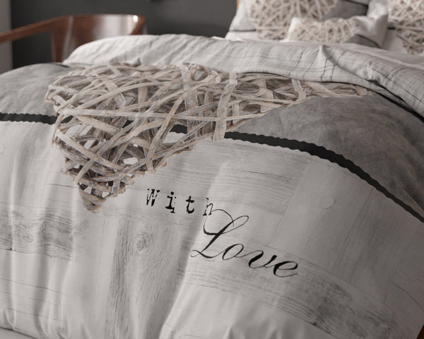 Bettbezug - Home Is Heart Weiß