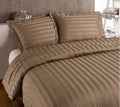 Bettbezug - Hotel Stripe Taupe