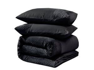 Bettbezug - Velvet Crossline Schwarz