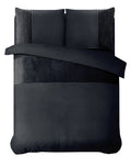 Bettbezug - Velvet Crossline Schwarz