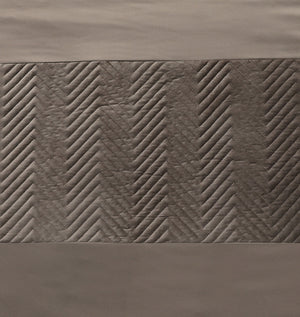 Bettbezug - Velvet Crossline Taupe