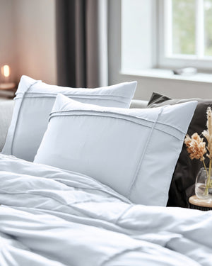 Bettbezug - Washed Tufted Weiß