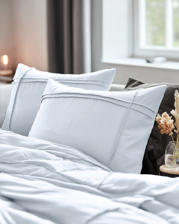 Bettbezug - Washed Tufted Weiß