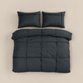 Bettbezug - Washed Tufted Anthrazit