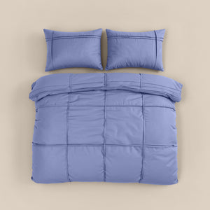 Bettbezug - Washed Tufted Blau