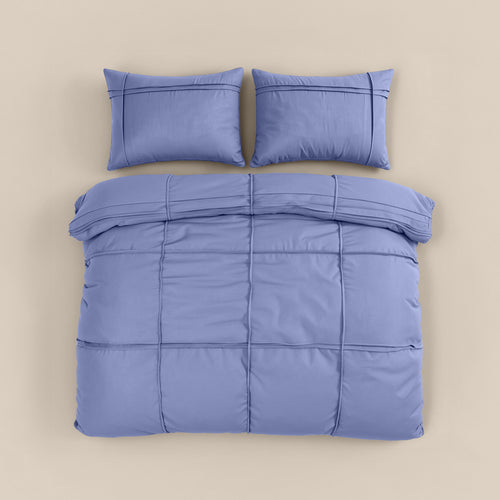 Bettbezug - Washed Tufted Blau