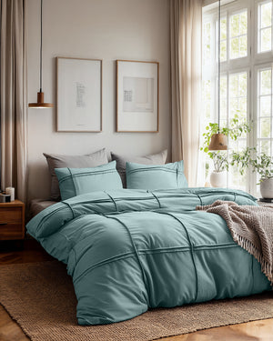 Bettbezug - Washed Tufted Grün