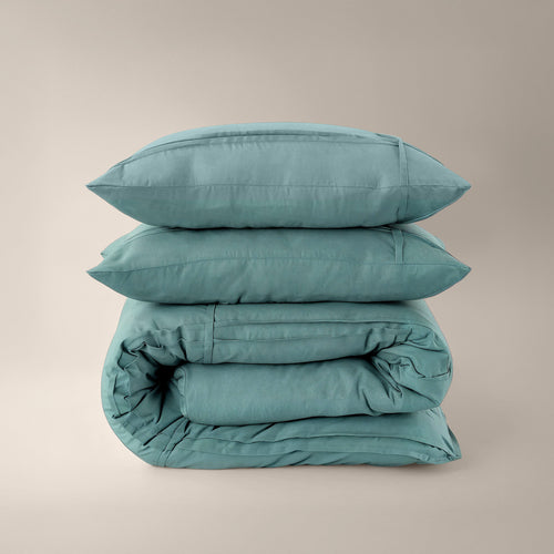 Bettbezug - Washed Tufted Grün
