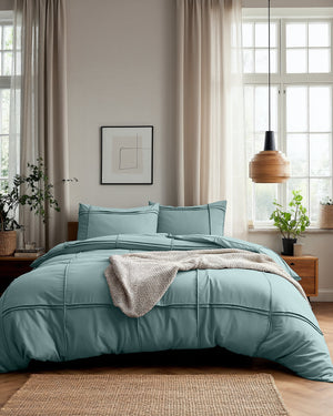 Bettbezug - Washed Tufted Grün