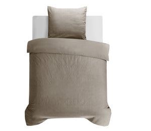 Bettbezug - Milano 3D Taupe/Grau
