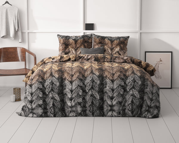 Bettbezug - Trendy knits Braun
