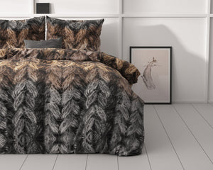 Bettbezug - Trendy knits Braun