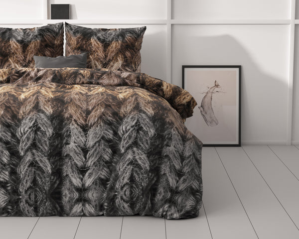 Bettbezug - Trendy knits Braun