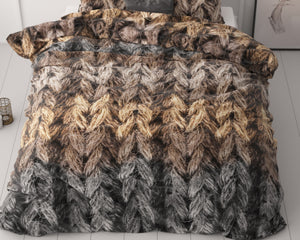 Bettbezug - Trendy knits Braun