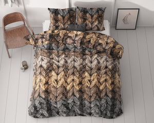 Bettbezug - Trendy knits Braun