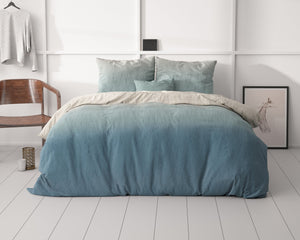 Bettbezug - Gradient Trend Blau