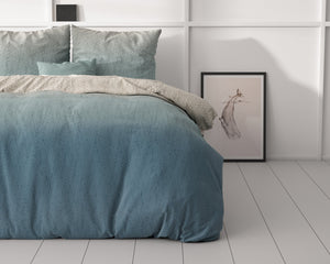 Bettbezug - Gradient Trend Blau