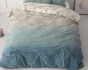 Bettbezug - Gradient Trend Blau