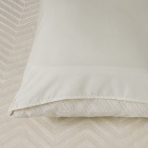 Bettbezug - Chevron Teddy Créme