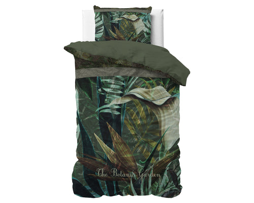 Bettbezug - The Botanic Garden Grün