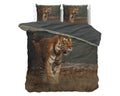 Bettbezug - Nature Tiger Taupe