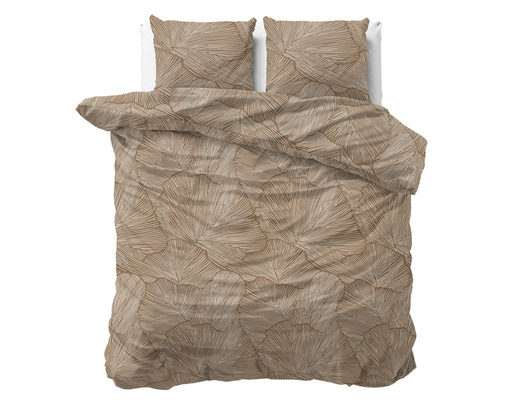 Bettbezug - Amber Beige/braun