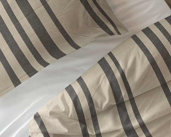 Bettbezug - Linear Linen Sand