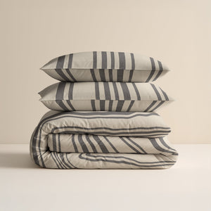 Bettbezug - Linear Linen Sand