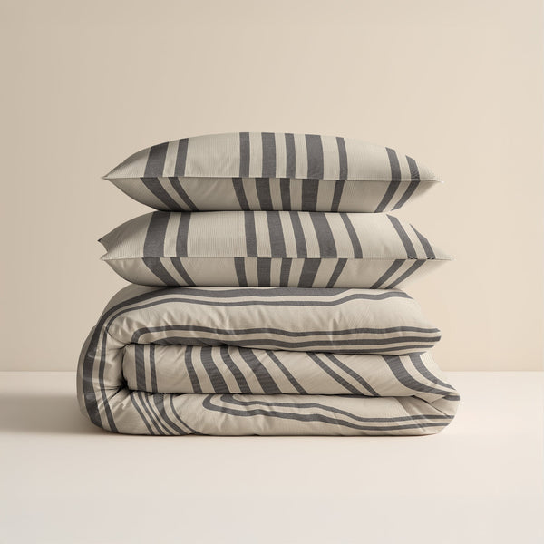 Bettbezug - Linear Linen Sand