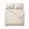 Bettbezug - Border Pintuck Beige