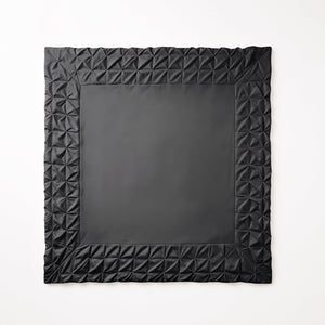 Bettbezug - Border Pintuck Schwarz