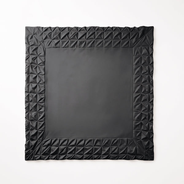 Bettbezug - Border Pintuck Schwarz