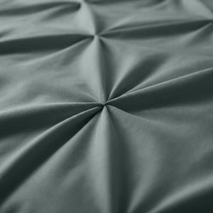 Bettbezug - Border Pintuck Grün