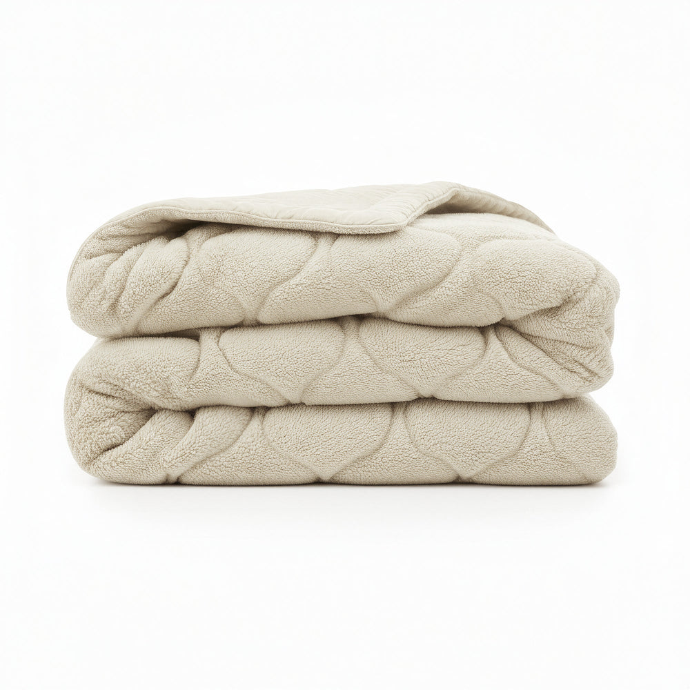 Bettdecke Ohne Bezug - Lazy Bettdecke Teddy Beige Mit Kissenbezügen