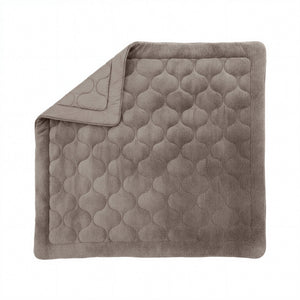 Bettdecke Ohne Bezug - Lazy Bettdecke Teddy Taupe/Grau Mit Kissenbezügen