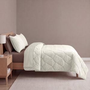 Bettdecke Ohne Bezug - Lazy Bettdecke Velvet Taupe/Grau Mit Kissenbezügen