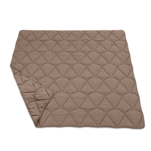 Bettdecke Ohne Bezug - Lazy Bettdecke Velvet Taupe/Braun Mit Kissenbezügen
