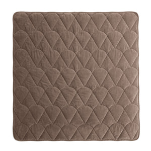 Bettdecke Ohne Bezug - Lazy Bettdecke Velvet Taupe/Braun Mit Kissenbezügen