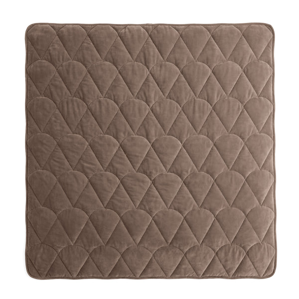 Bettdecke Ohne Bezug - Lazy Bettdecke Velvet Taupe/Braun Mit Kissenbezügen