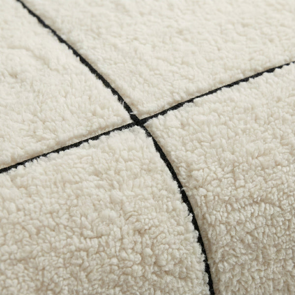 Bettbezug - Teddy Trim Beige