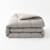 Bettdecke Ohne Bezug (100% Perkal-Baumwolle) Taupe