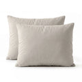 Lazy Kissenbezug Perkal 2er-Pack Taupe 60 x 70