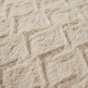 Bettbezug - Faux Fur Syon Taupe