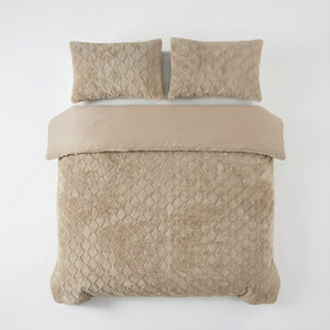 Bettbezug - Faux Fur Syon Taupe